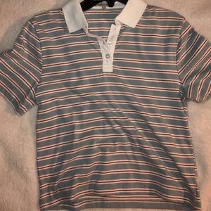 Collard striped shirt